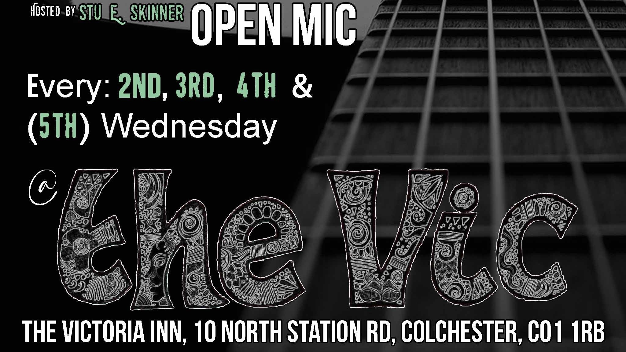 Wednesday Open MIc Night at Victoria Inn Colchester